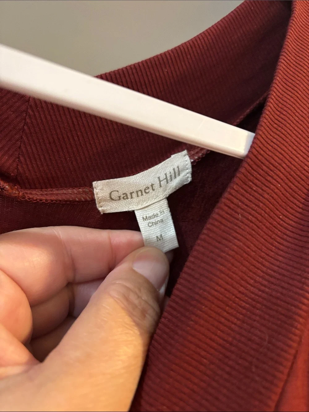 Garnet Hill‎ French Terry Jogger Jumpsuit